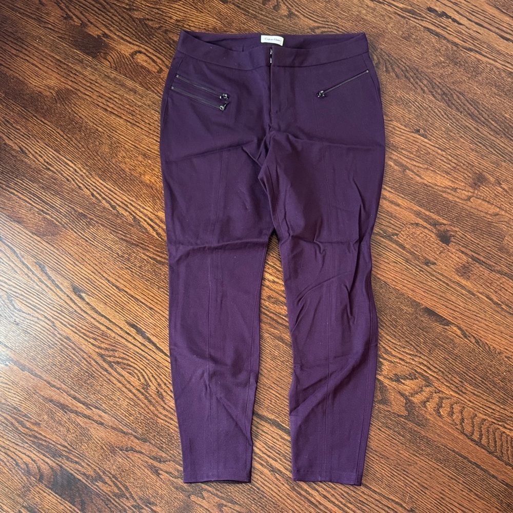 Calvin Klein Deep Purple Trousers